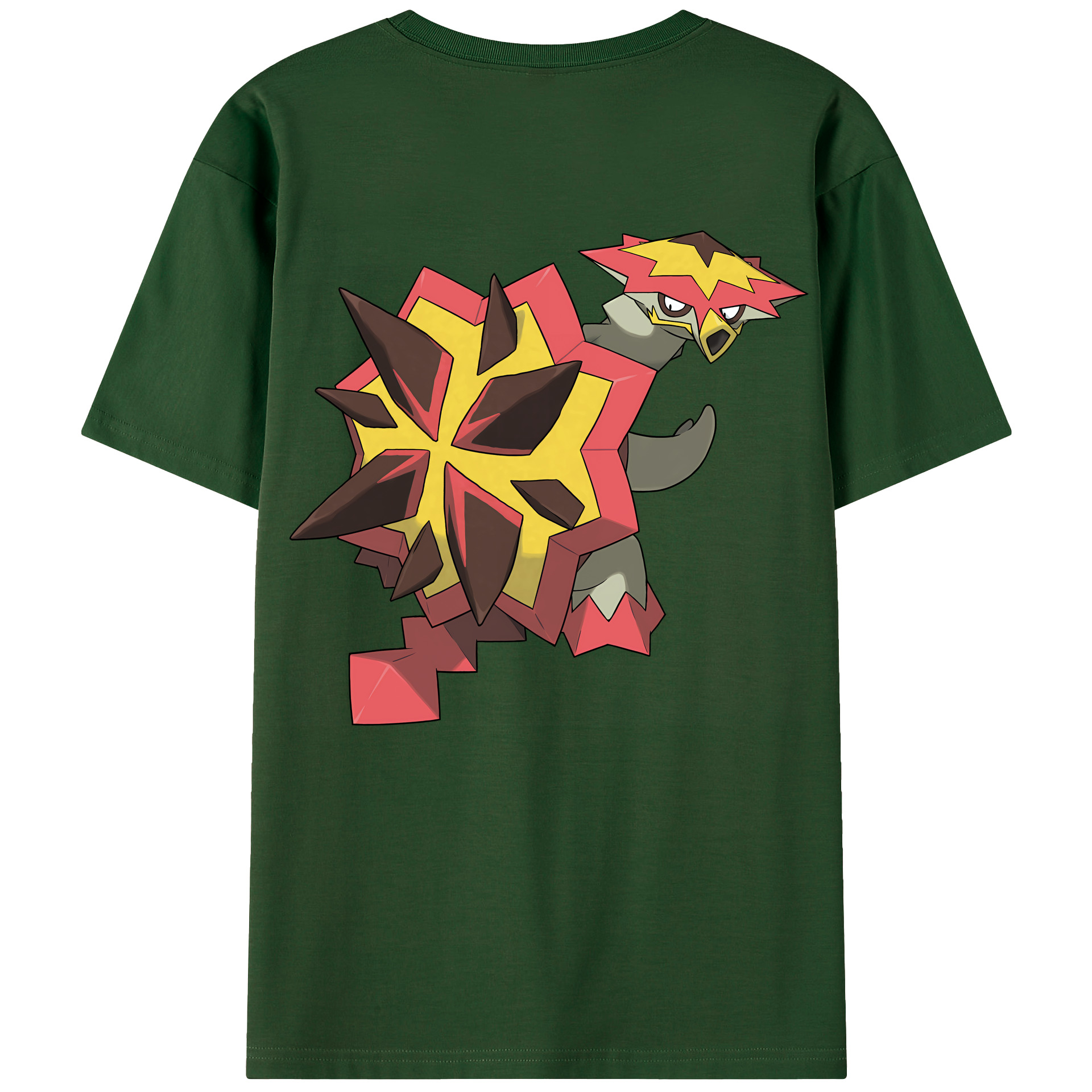 （画像用） ポケットモンスター Pokémon 綿100％半袖Tシャツ（背面プリント）